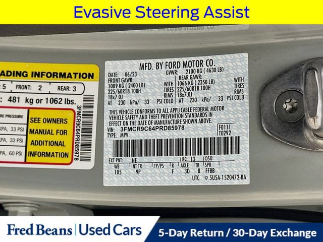 Certified 2023 Ford Bronco Sport Outer Banks w/ Tech Package AWD/4WD image 40