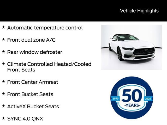 Certified 2024 Ford Mustang Premium RWD image 11