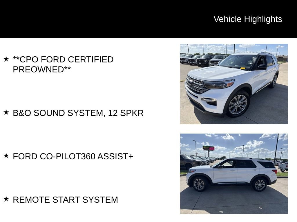 Certified 2023 Ford Explorer Limited AWD/4WD image 5