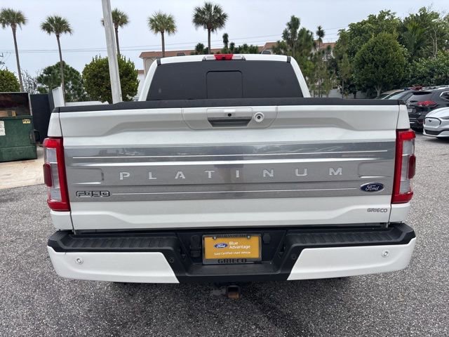 Certified 2022 Ford F150 Platinum w/ Equipment Group 701A High image 3