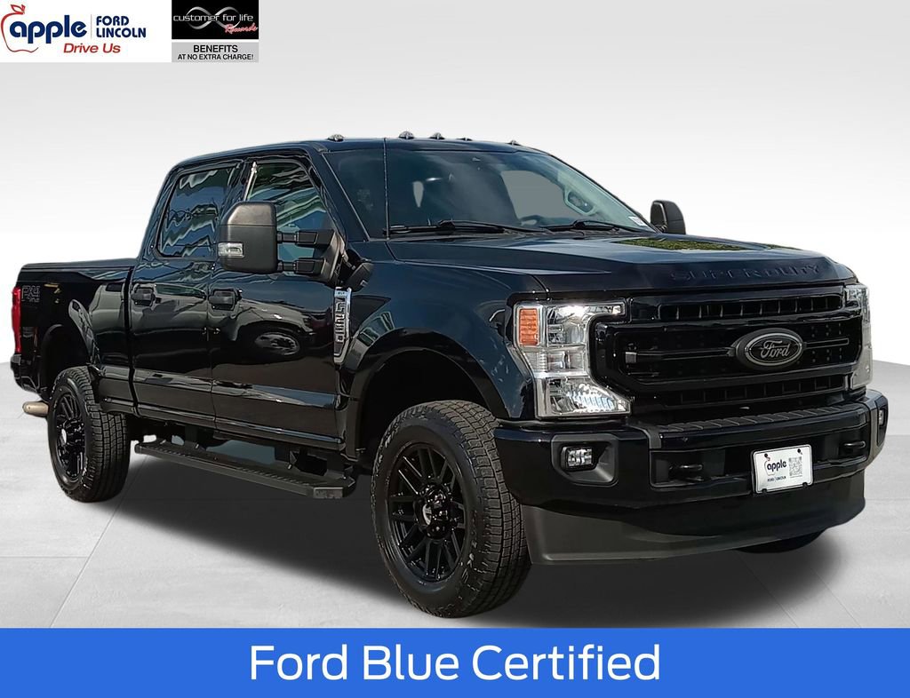 Certified 2022 Ford F250 XLT w/ Black Appearance Package AWD/4WD image 1