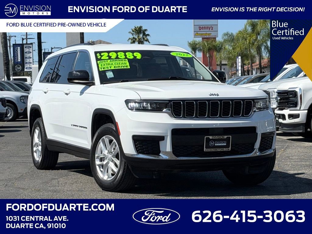 Used 2022 Jeep Grand Cherokee L Laredo w/ Luxury Tech Group I