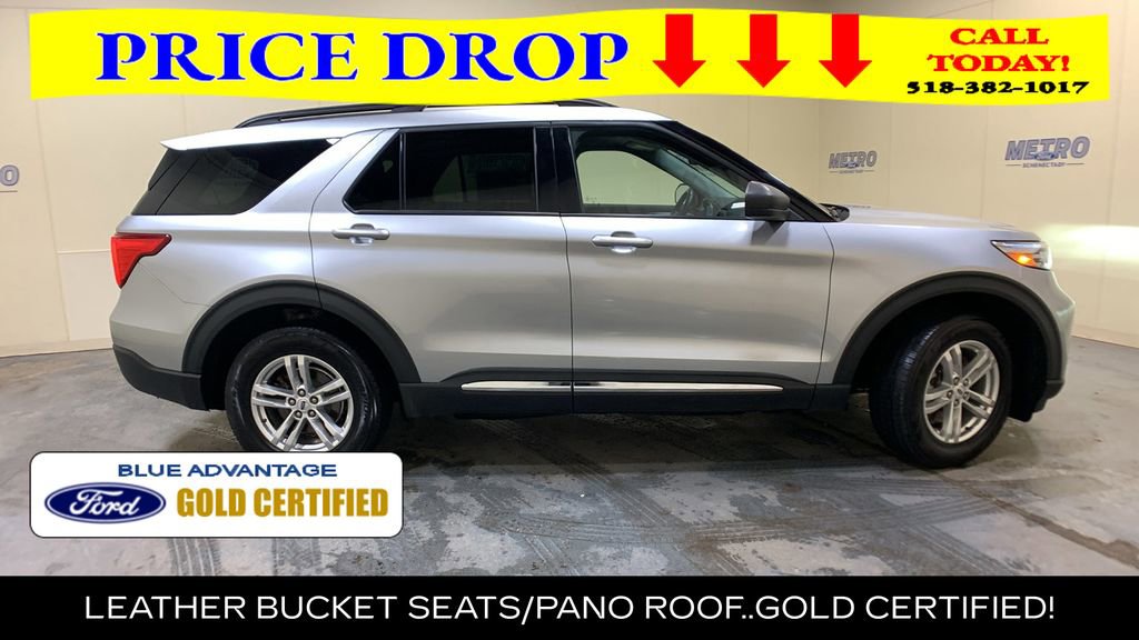 Certified 2022 Ford Explorer XLT w/ Equipment Group 202A AWD/4WD image 2