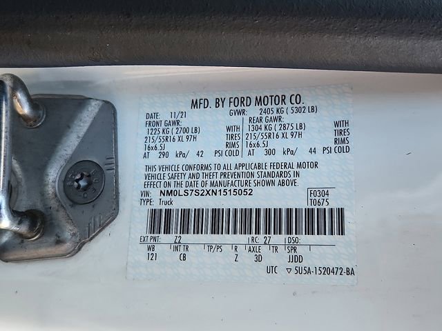 Certified 2022 Ford Transit Connect XL image 27