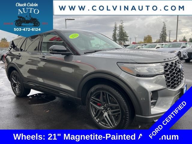 Certified 2025 Ford Explorer ST-Line w/ ST-Line Street Pack AWD/4WD image 5