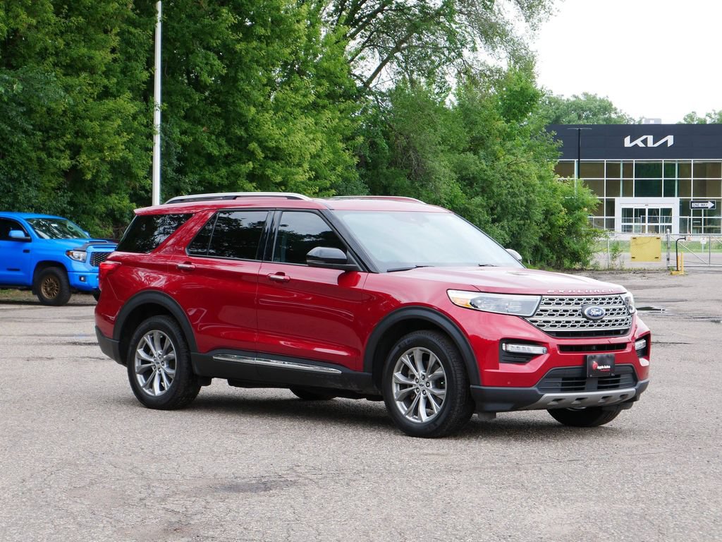 Certified 2023 Ford Explorer Limited w/ Class IV Trailer Tow Package