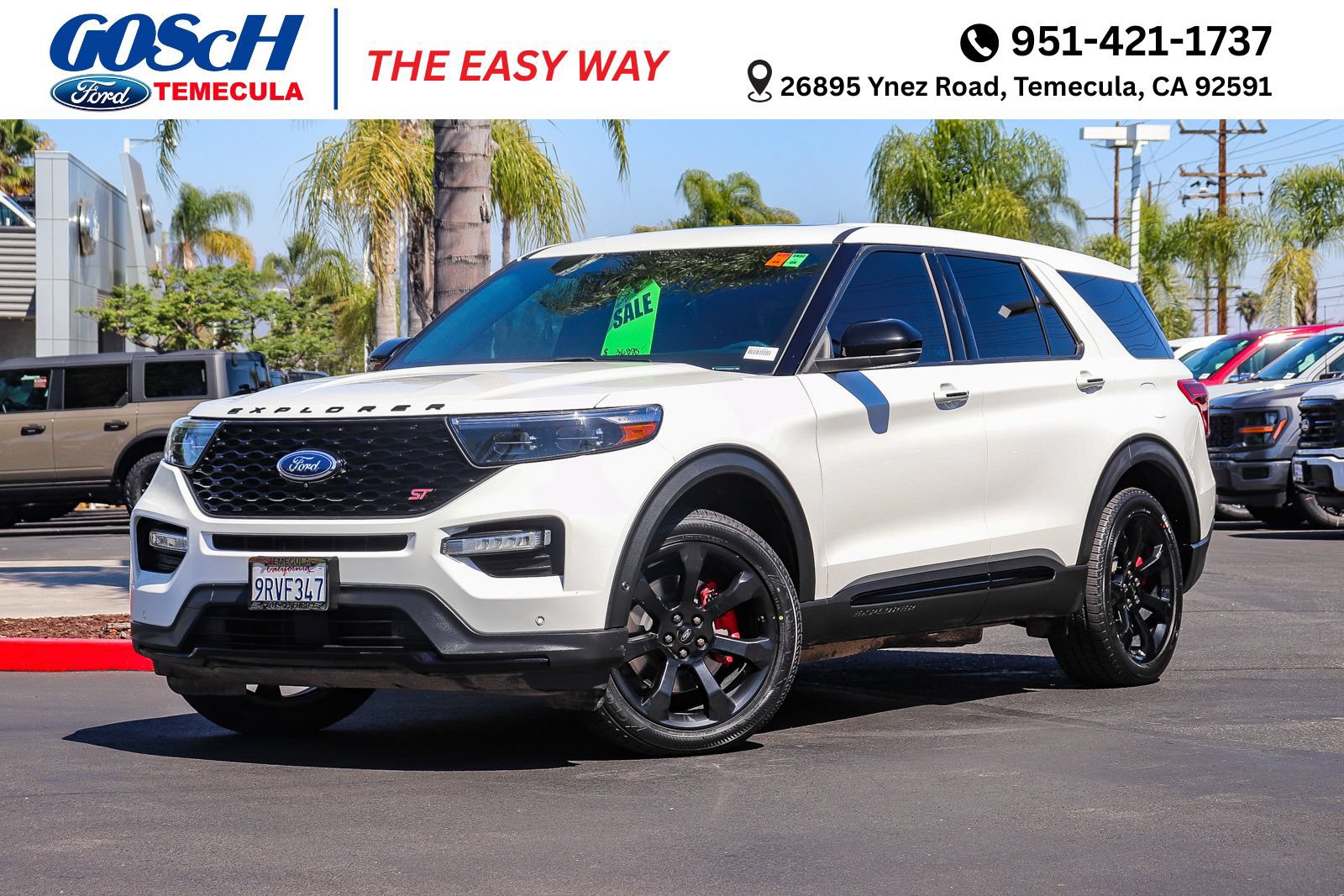 Certified 2022 Ford Explorer ST w/ Equipment Group 401A AWD/4WD image 1