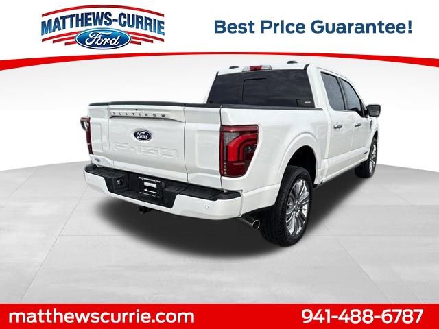 Certified 2024 Ford F150 Platinum w/ Equipment Group 703A Plus image 4