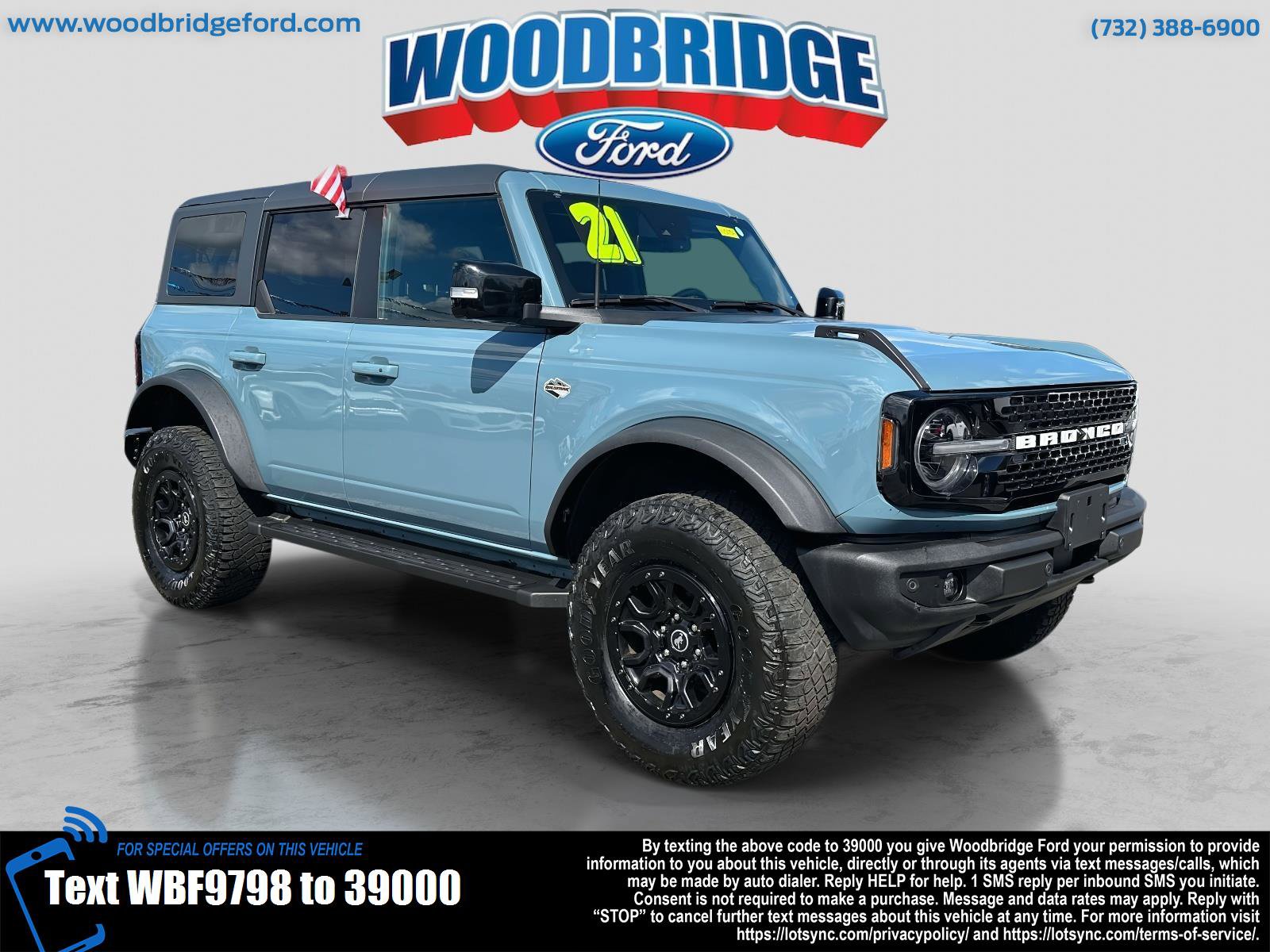 Certified 2021 Ford Bronco Wildtrak