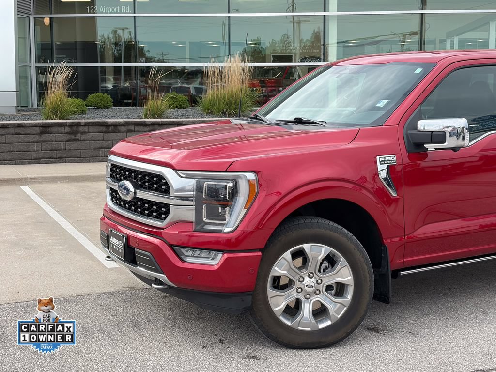 Certified 2022 Ford F150 Platinum w/ Equipment Group 701A High AWD/4WD image 2