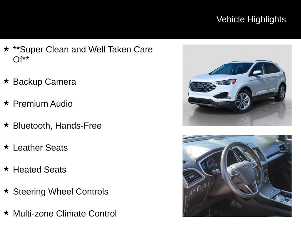 Certified 2019 Ford Edge SEL w/ Equipment Group 201A image 16