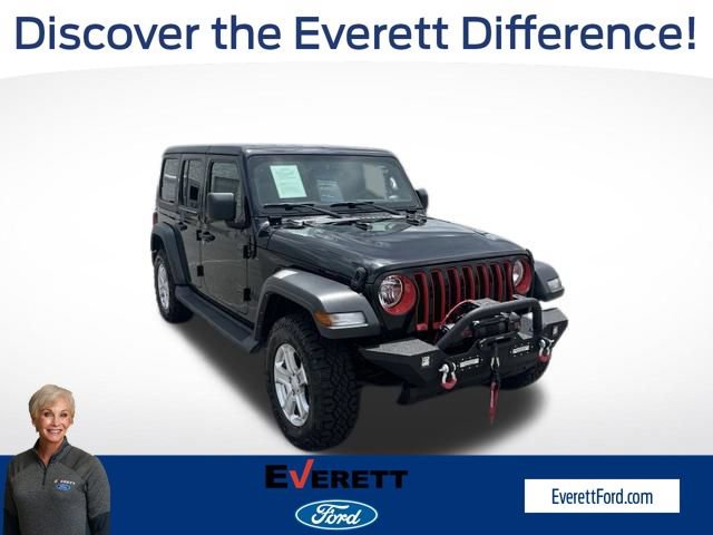 Used 2021 Jeep Wrangler Unlimited Sport AWD/4WD image 1
