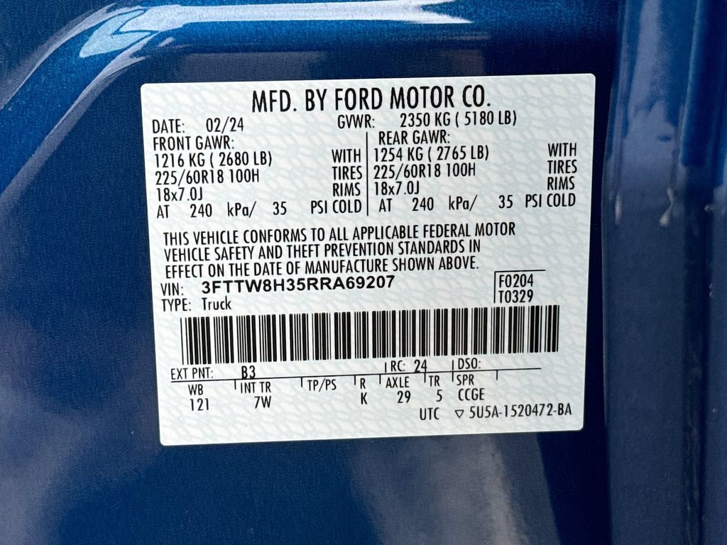 Certified 2024 Ford Maverick XLT w/ XLT Luxury Package FWD image 31
