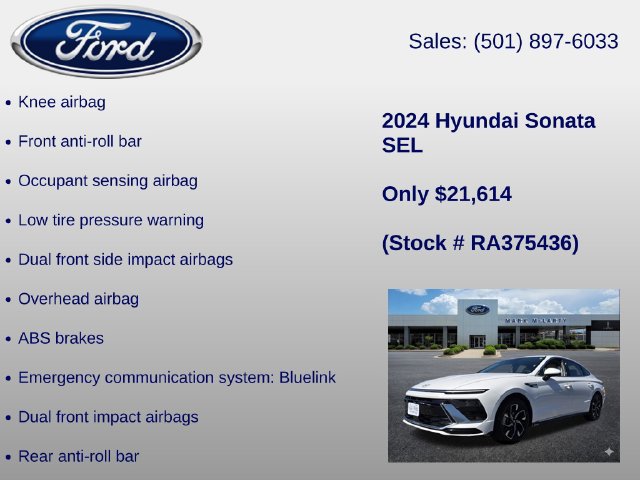 Used 2024 Hyundai Sonata SEL FWD image 18