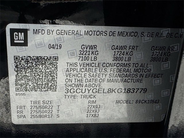 Used 2019 Chevrolet Silverado 1500 LTZ w/ LTZ Plus Package image 35