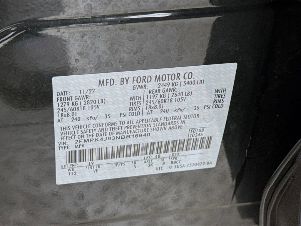 Certified 2022 Ford Edge SEL w/ Convenience Package image 31