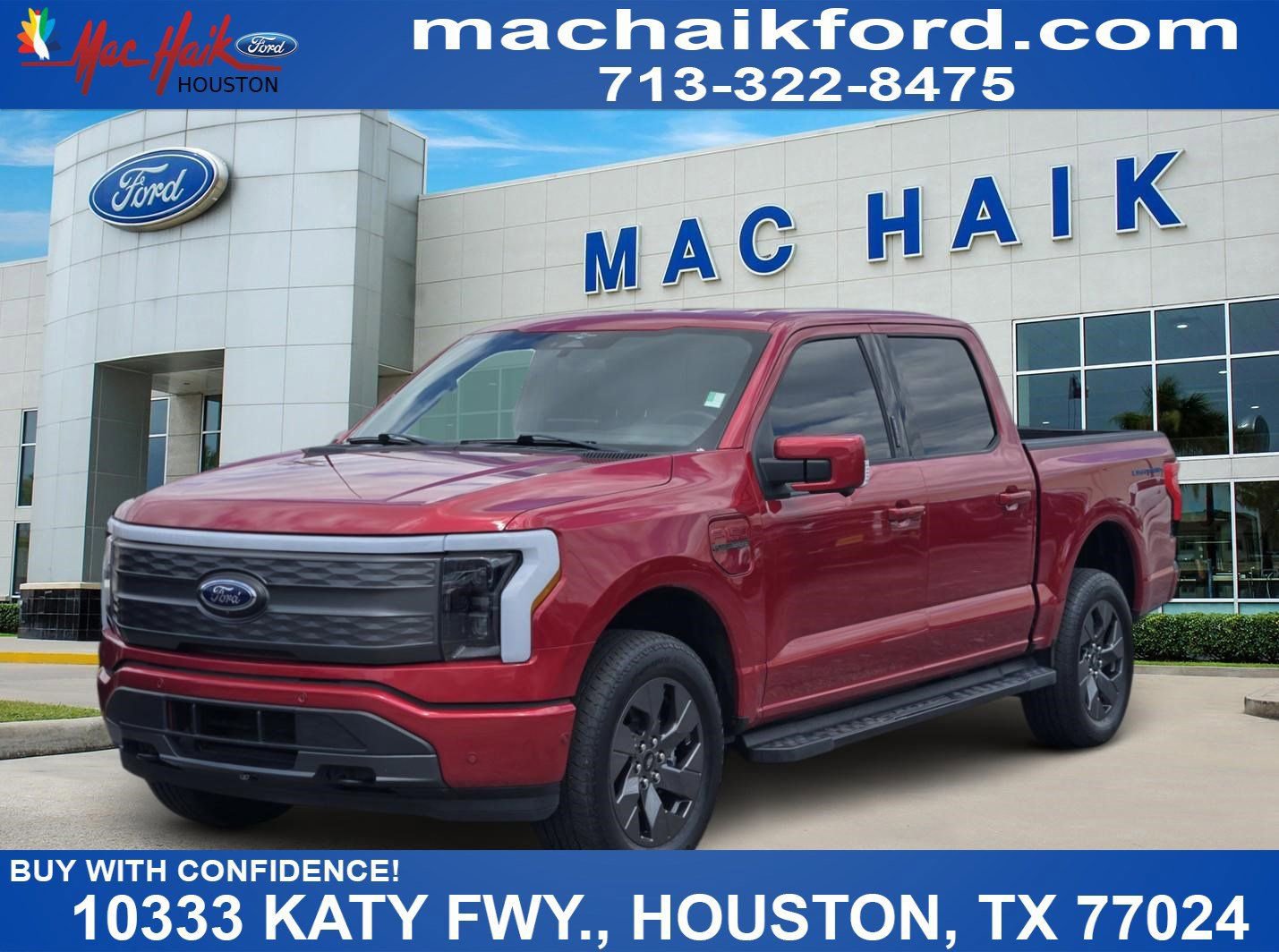 Certified 2023 Ford F150 Lightning Lariat