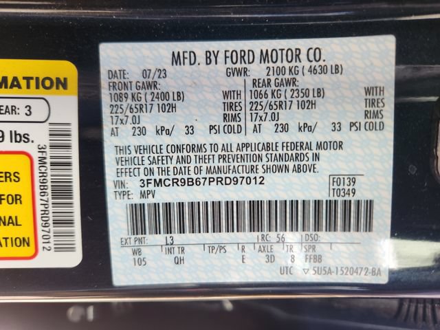 Certified 2023 Ford Bronco Sport Big Bend w/ Convenience Package AWD/4WD image 27
