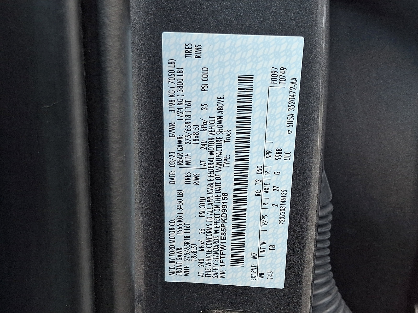 Certified 2023 Ford F150 XLT w/ Equipment Group 302A High AWD/4WD image 27
