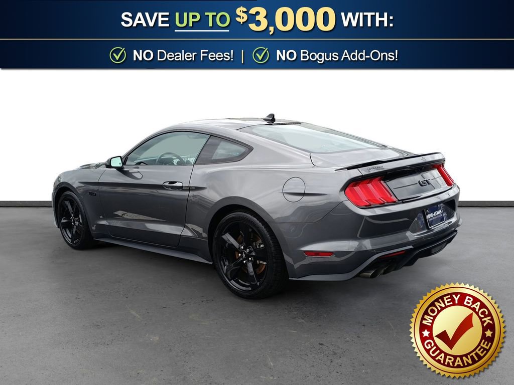 Certified 2021 Ford Mustang GT Premium w/ Black Accent Package RWD image 4