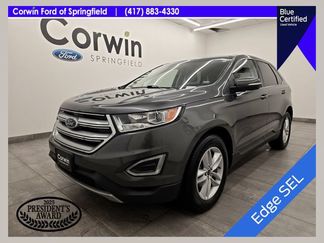 Certified 2018 Ford Edge SEL