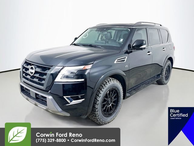 Used 2022 Nissan Armada SL w/ Captain's Chairs Package AWD/4WD image 3