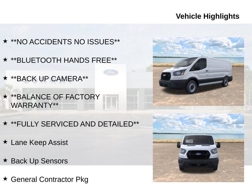 Certified 2025 Ford Transit 150 Low Roof RWD image 6