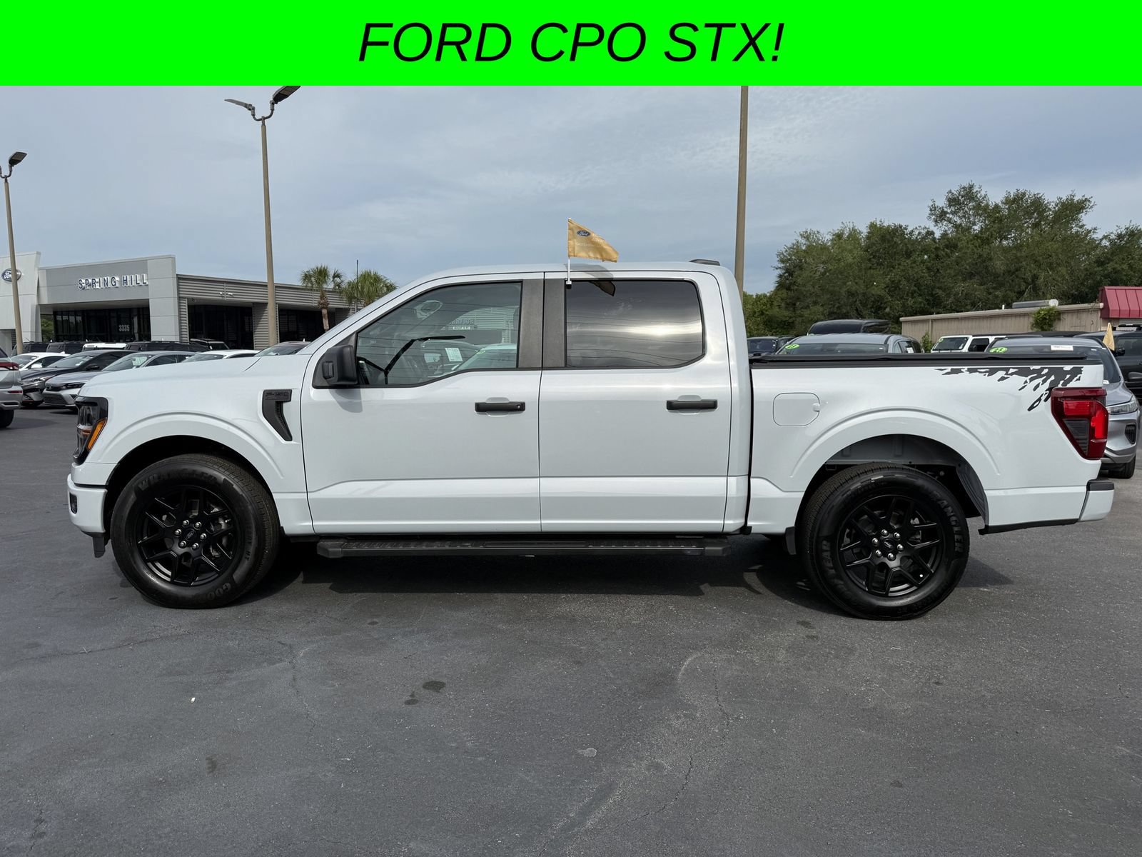 Certified 2025 Ford F150 STX w/ STX Black Appearance Package RWD image 8