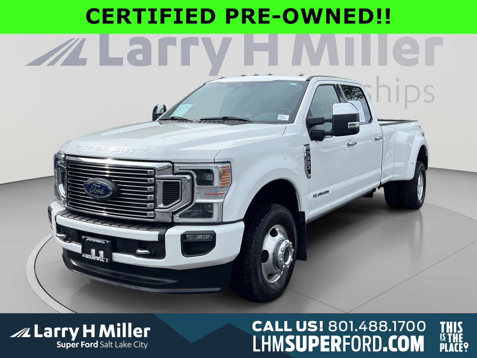 Certified 2021 Ford F350 Platinum w/ FX4 Off-Road Package