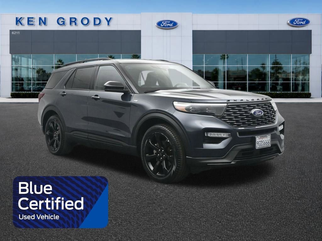 Certified 2023 Ford Explorer ST-Line w/ Class IV Trailer Tow Package