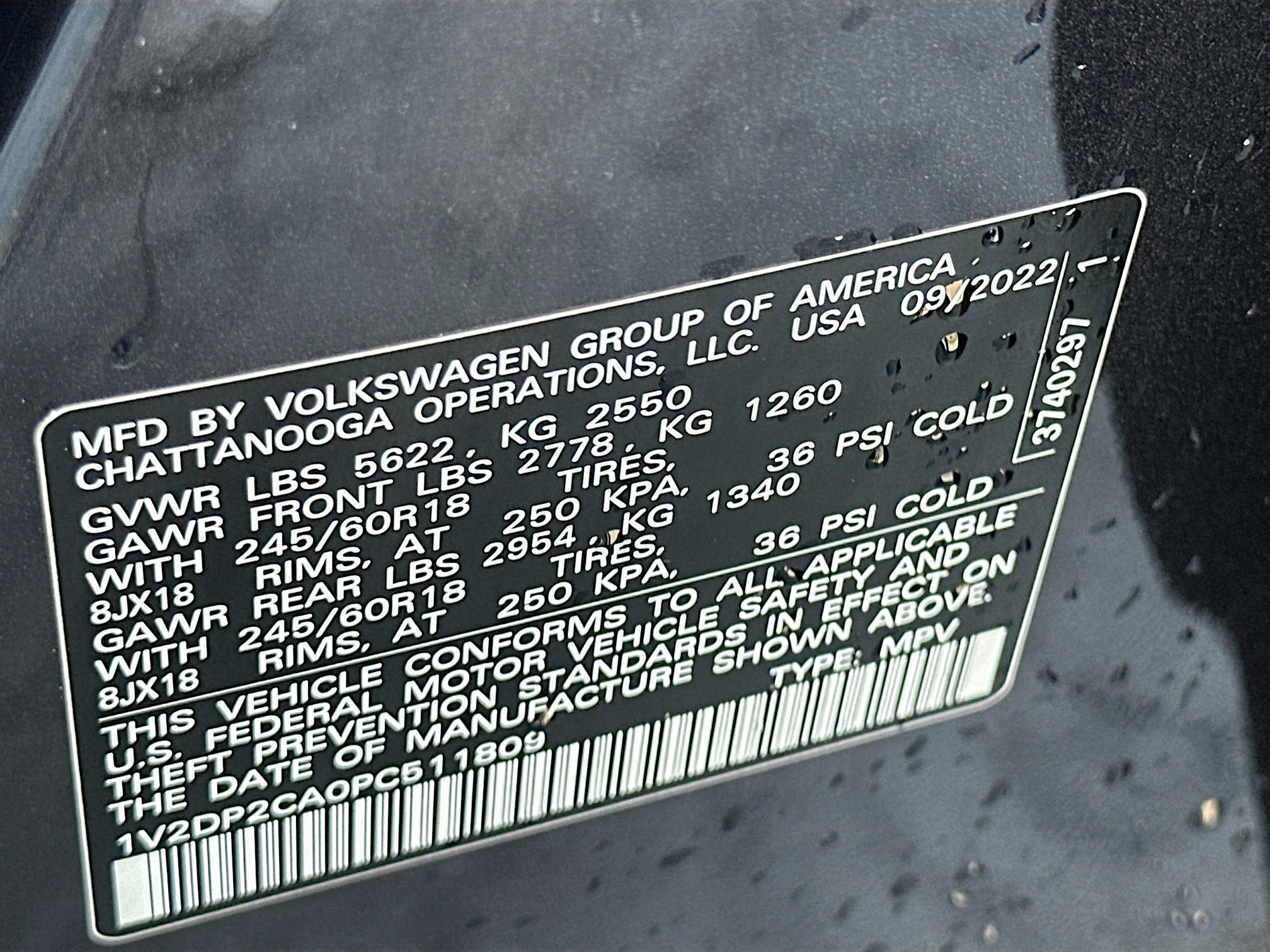 Used 2023 Volkswagen Atlas SE image 31