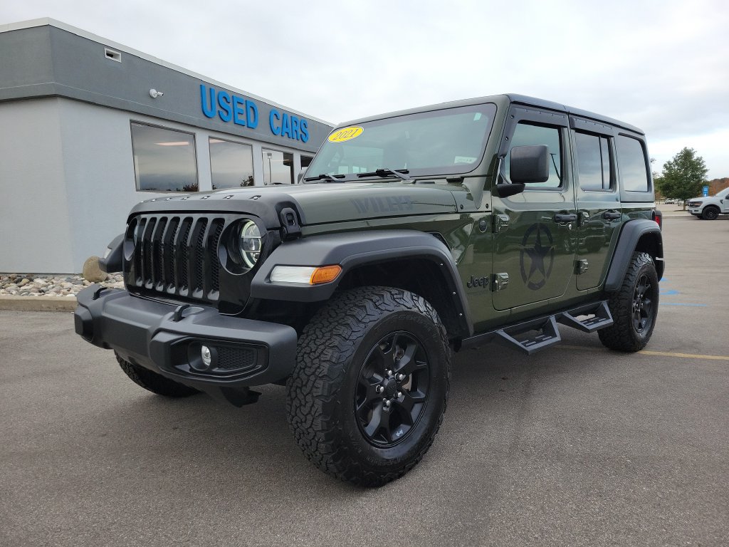 Used 2021 Jeep Wrangler Unlimited Sport AWD/4WD image 2