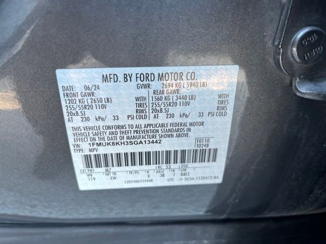 Certified 2025 Ford Explorer ST-Line AWD/4WD image 28
