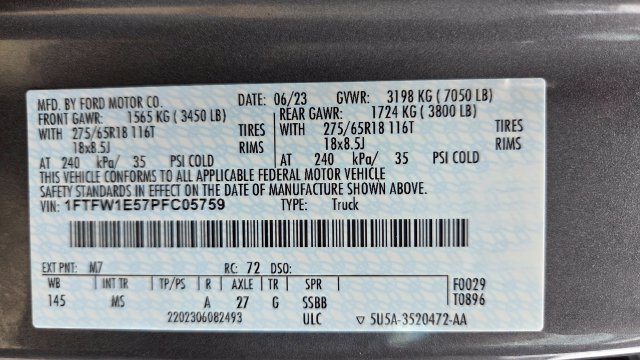 Certified 2023 Ford F150 XLT AWD/4WD image 23