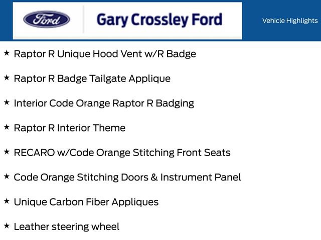 Certified 2025 Ford F150 Raptor w/ Equipment Group 803A Raptor R AWD/4WD image 38