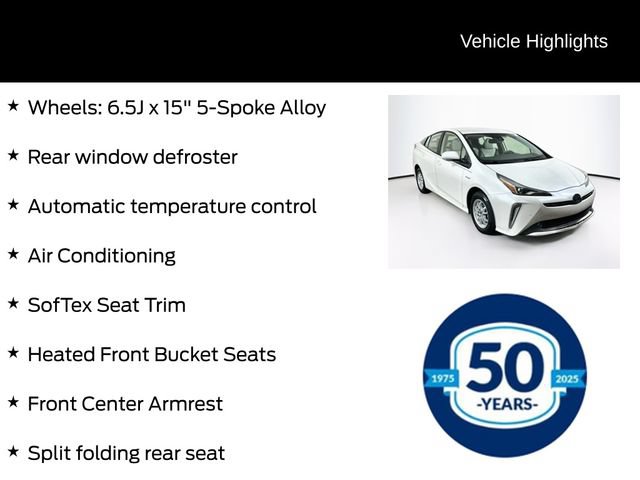 Used 2019 Toyota Prius XLE w/ Advanced Technology Package AWD/4WD image 11