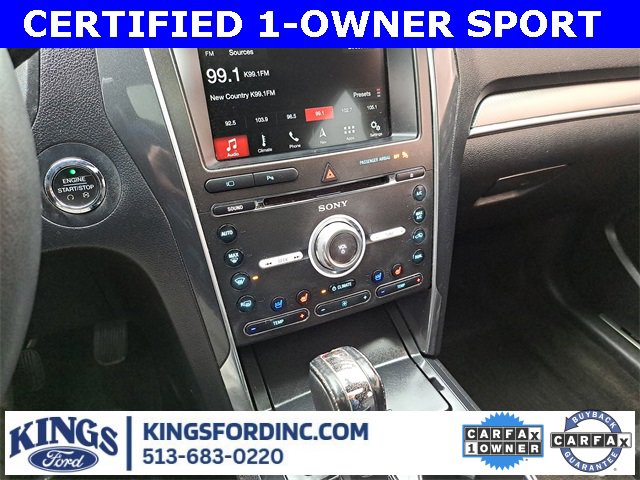 Certified 2018 Ford Explorer Sport w/ Equipment Group 401A image 13