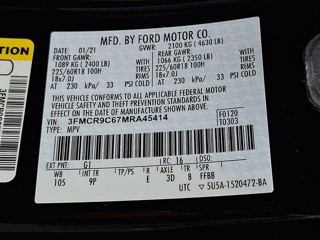 Certified 2021 Ford Bronco Sport Outer Banks image 27