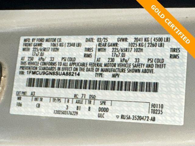 Certified 2025 Ford Escape Active image 20