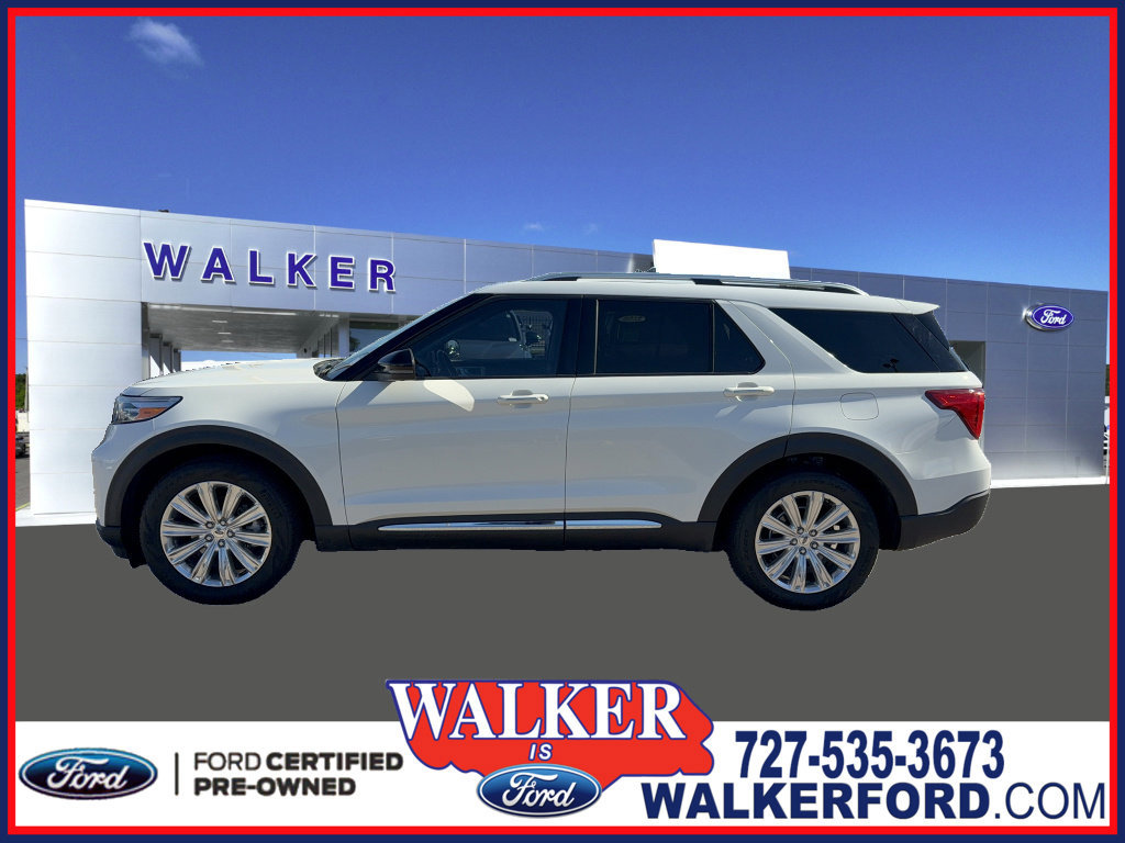 Certified 2022 Ford Explorer Limited w/ Limited Technology Package RWD image 2