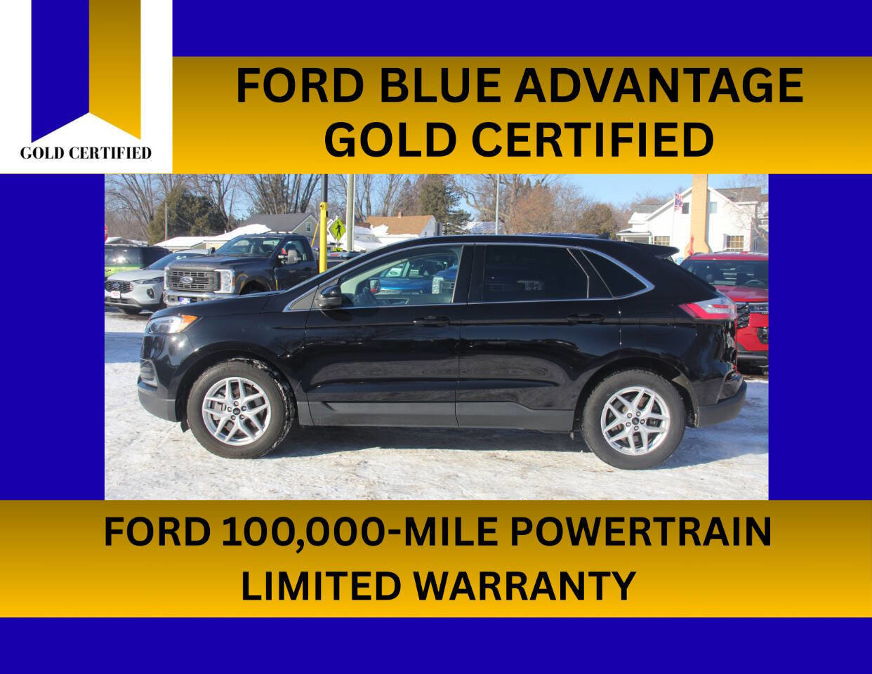 Certified 2024 Ford Edge SEL AWD/4WD image 1
