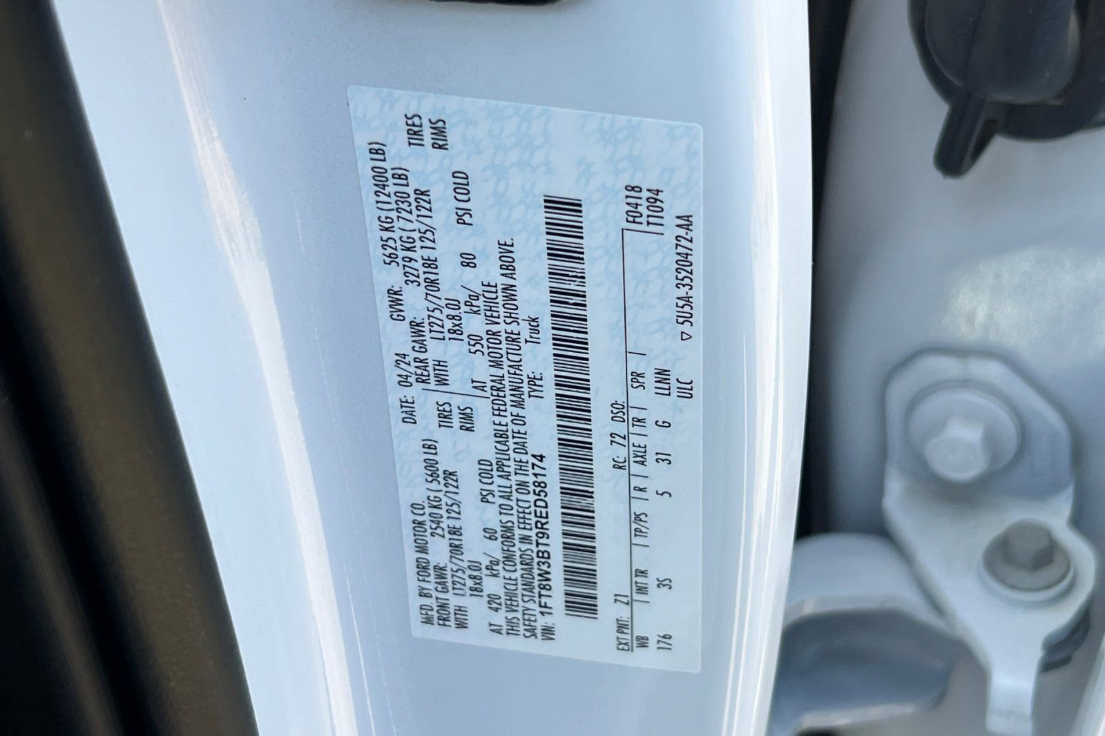 Certified 2024 Ford F350 XLT AWD/4WD image 26