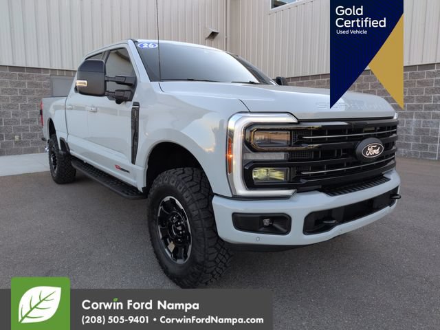 Certified 2026 Ford F250 Platinum w/ Tremor Off-Road Package AWD/4WD 360° Tour