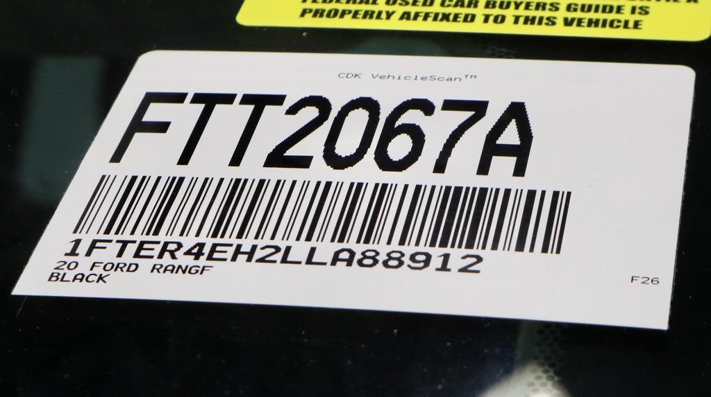 Certified 2020 Ford Ranger XL w/ Equipment Group 101A Mid RWD image 34