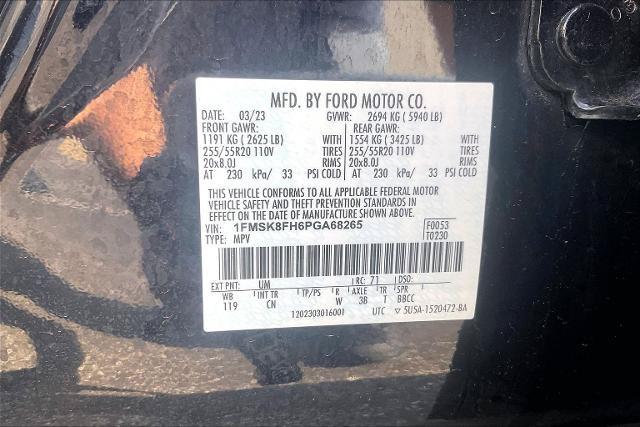 Certified 2023 Ford Explorer Limited AWD/4WD image 27