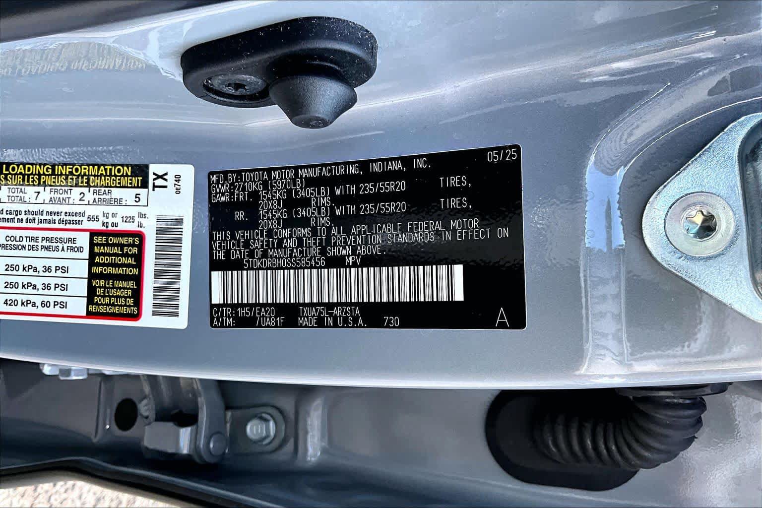 Used 2025 Toyota Highlander XSE AWD/4WD image 34