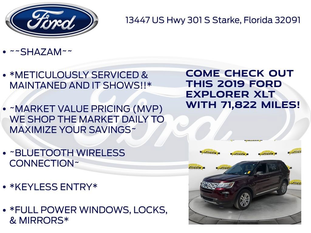 Certified 2019 Ford Explorer XLT w/ Equipment Group 202A image 6