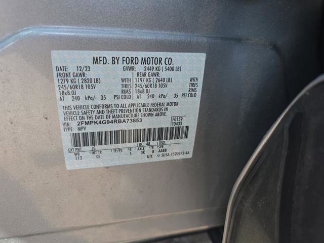 Certified 2024 Ford Edge SE AWD/4WD image 21