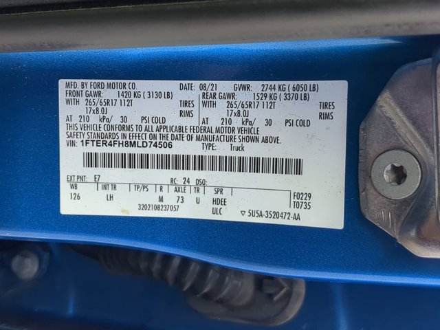 Certified 2021 Ford Ranger XLT w/ Equipment Group 301A Mid AWD/4WD image 36
