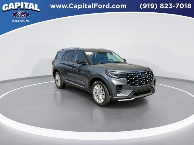 Certified 2025 Ford Explorer Platinum w/ LUX Leather Package AWD/4WD image 2